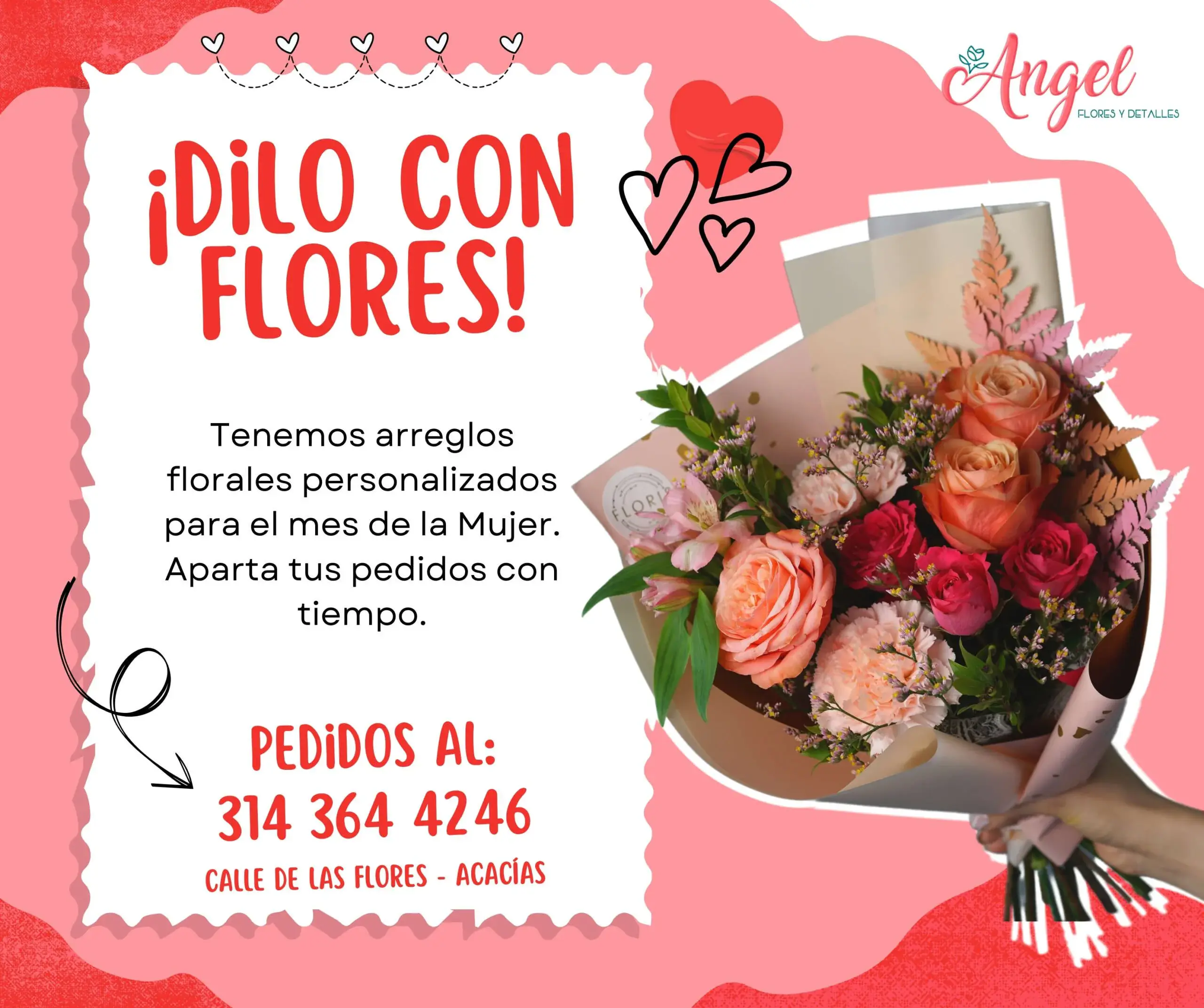 Ángel, Flores y detalles - Imagen 10