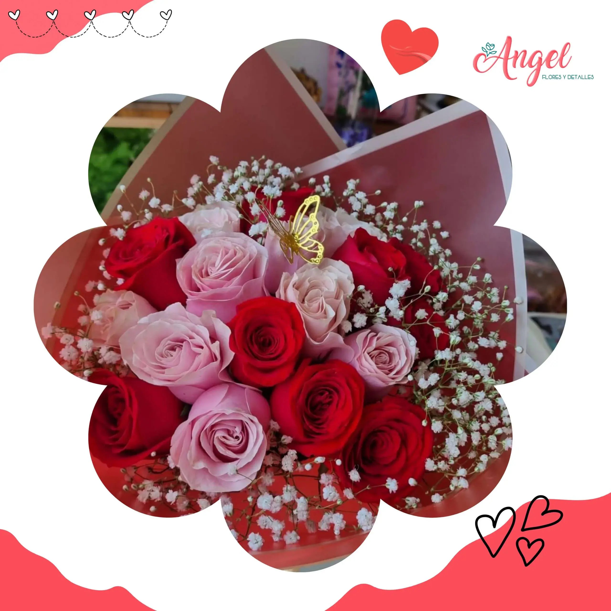 Ángel, Flores y detalles - Imagen 4